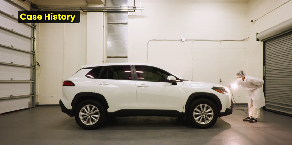 How to Perform Hair & Fibre Evidence Collection (Vehicle Exterior)